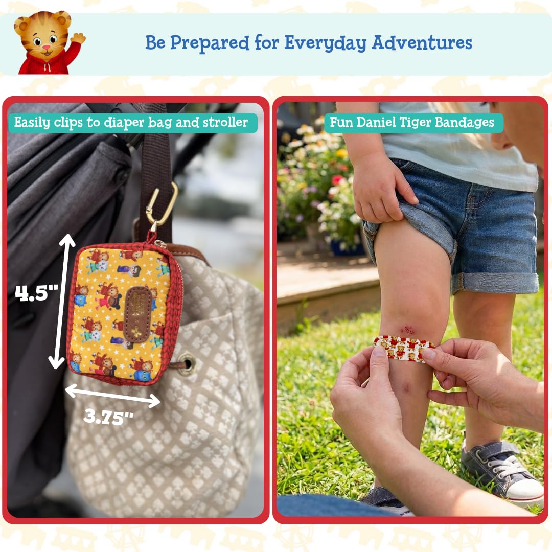 Amazon.com: KeepGoing Daniel Tiger's Small Travel First Aid Kit